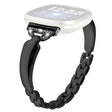 Fitbit Sense 1 / Fitbit Versa 3 Metall Og Strass Universal Reim