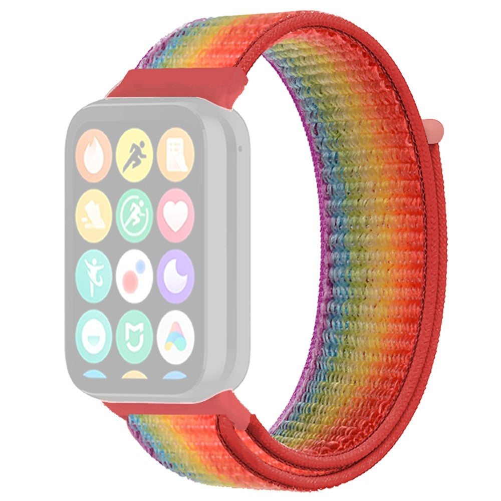 Helt Vildt Cool Nylon Rem passer til Xiaomi Smart Band 8 Pro - Flerfarvet#serie_1