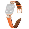 Kjølig Apple Smartwatch Kunstlær Og Strass Universal Reim