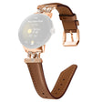 Google Pixel Watch 2 / Google Pixel Watch Ekte Lær Og Strass Universal Reim