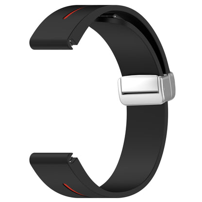 Udsøgt Silikone Universal Rem passer til Smartwatch - Sort#serie_2
