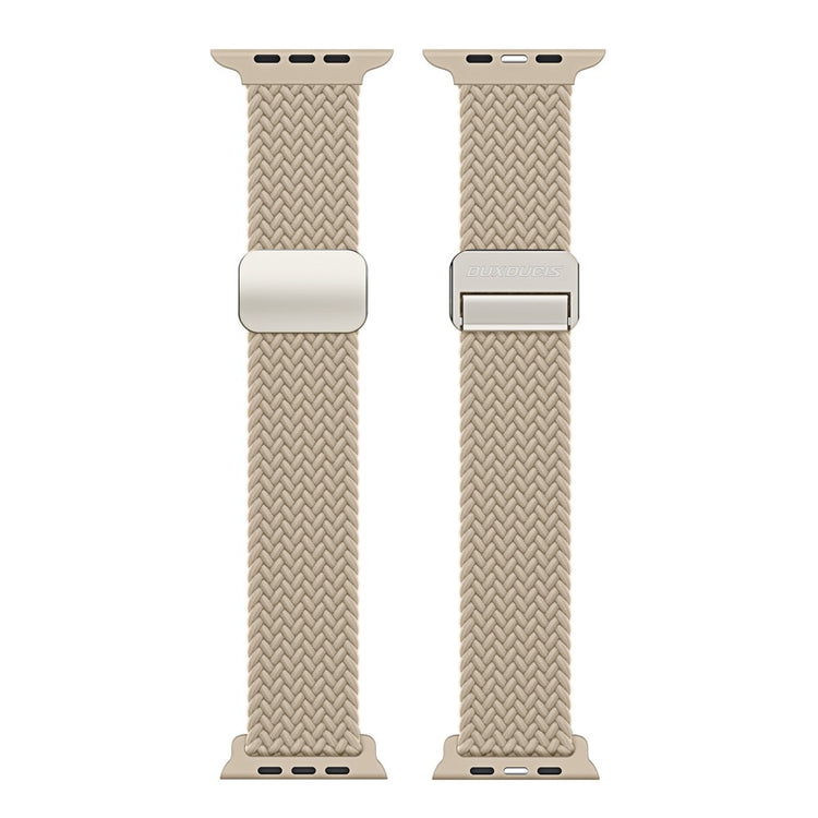 Super Pænt Nylon Universal Rem passer til Apple Smartwatch - Brun#serie_2