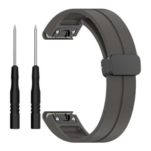 Holdbart Silikone Universal Rem passer til Smartwatch - Sølv#serie_10