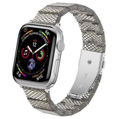 Resin Watchband Apple Watch Ultra 2 Ultra 49mm / 45mm / 44mm / 42mm Wrist Strap - Gold#serie_6