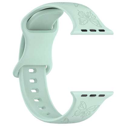 Vildt Godt Silikone Universal Rem passer til Apple Smartwatch - Grøn#serie_4