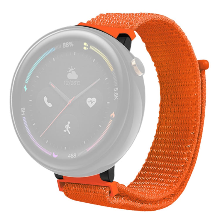 Rigtigt Elegant Nylon Rem passer til Amazfit Verge 2 - Orange#serie_2