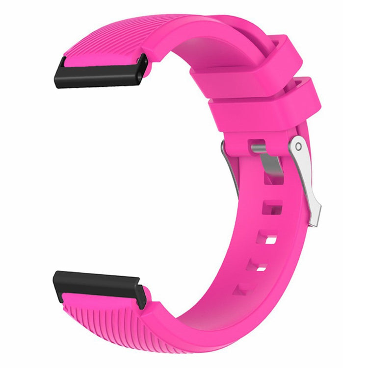 Meget Kønt Silikone Universal Rem passer til Smartwatch - Pink#serie_7