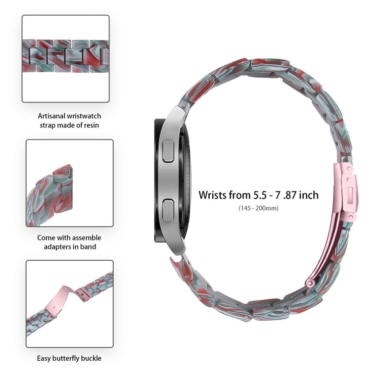 Godt Silikone Rem passer til Garmin Vivoactive 4 - Blå#serie_7