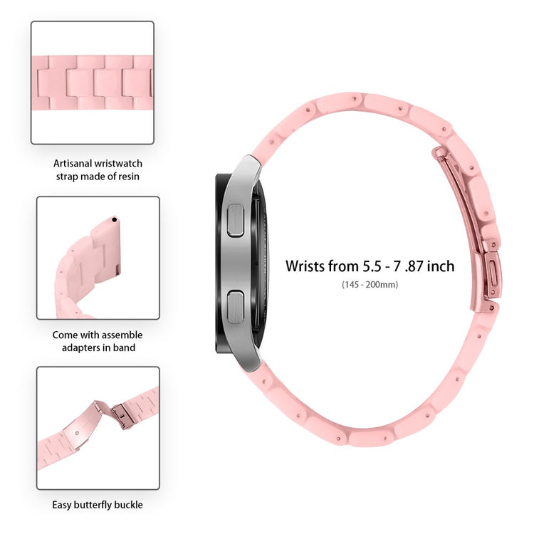 Godt Silikone Rem passer til Garmin Vivoactive 4 - Pink#serie_10