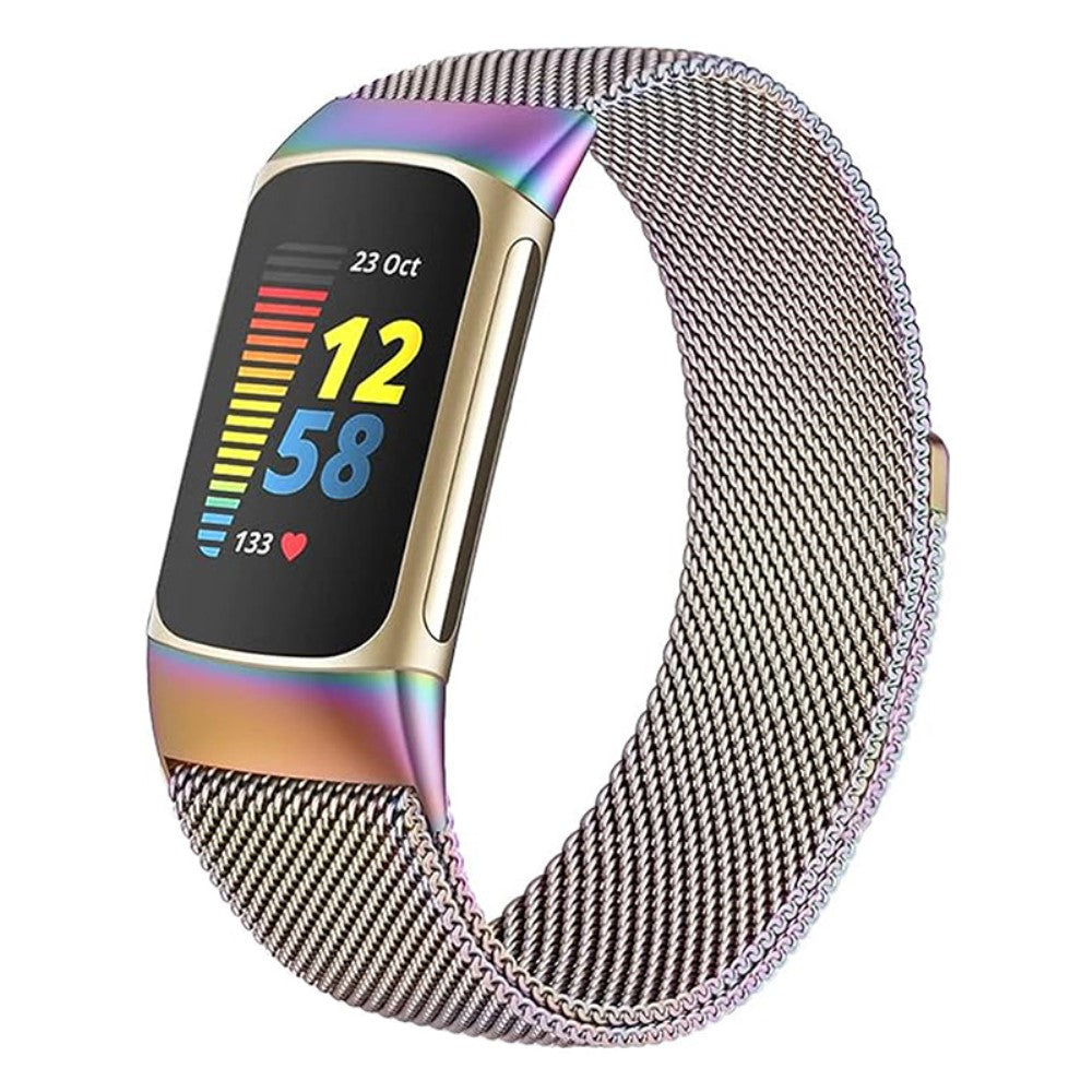 Godt Metal Universal Rem passer til Fitbit Charge 5 / Fitbit Charge 6 - Flerfarvet#serie_2