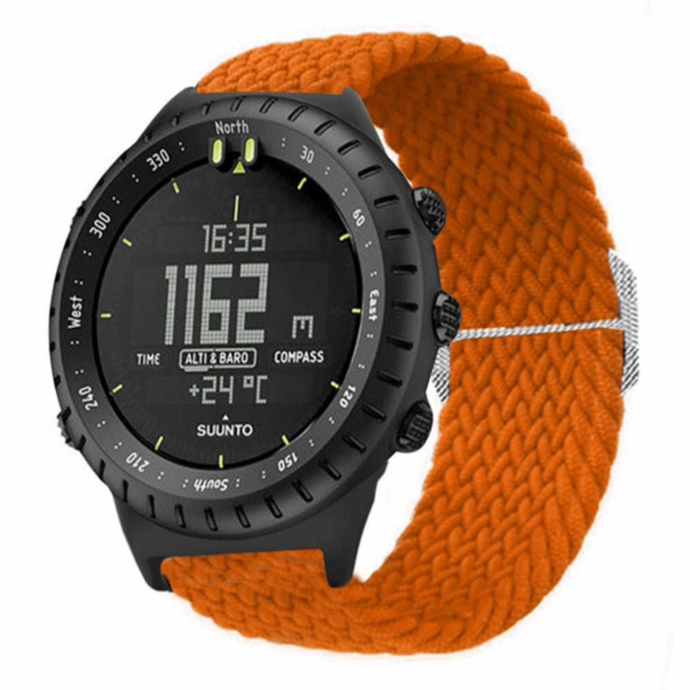 Rigtigt Kønt Nylon Rem passer til Suunto Core - Orange#serie_2