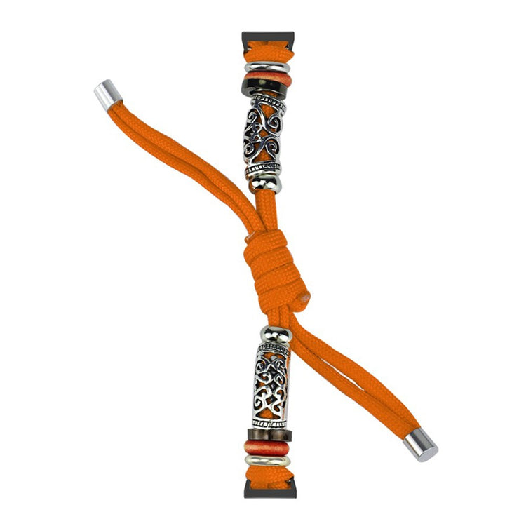 Keep B4 / Huawei Watch Fit mini Beads Bracelet Braided Watch Band Strap - Orange#serie_2