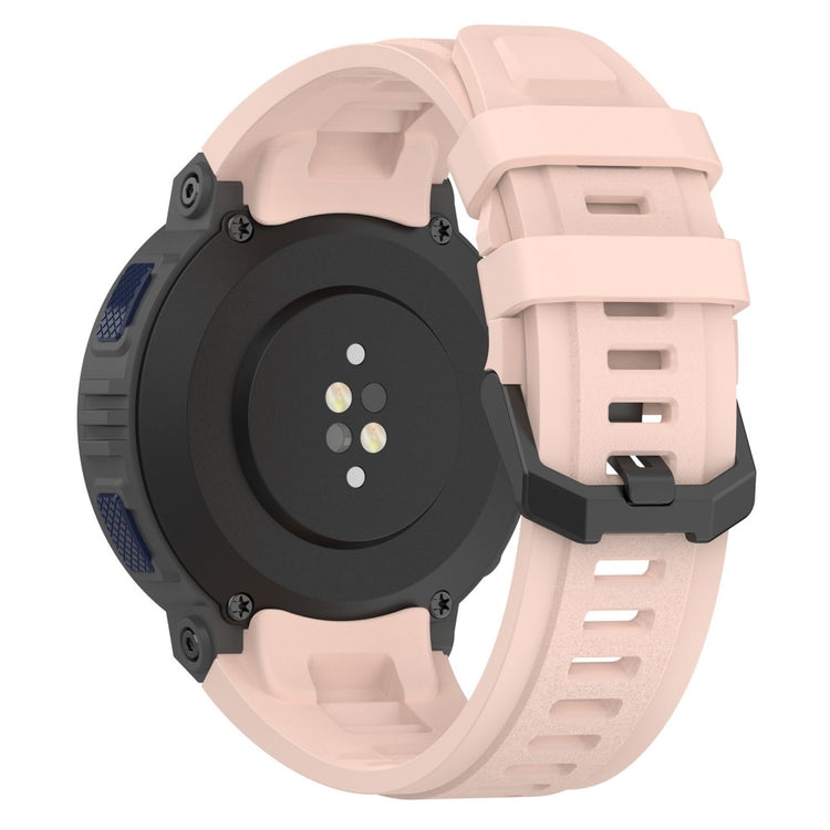 Helt Vildt Fantastisk Silikone Rem passer til Amazfit Active Edge - Pink#serie_1