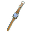 Eminent Apple Smartwatch Ekte Lær Og Nylon Universal Reim