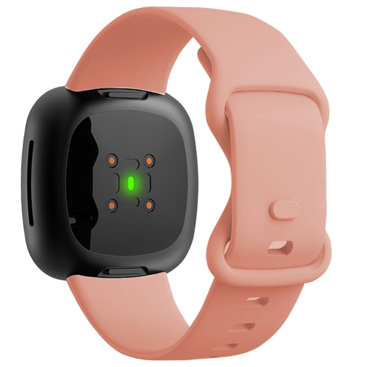 Helt Vildt Skøn Silikone Universal Rem passer til Fitbit Smartwatch - Pink#serie_3