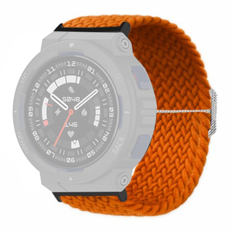 Rigtigt Godt Nylon Rem passer til Amazfit Active Edge - Orange#serie_2