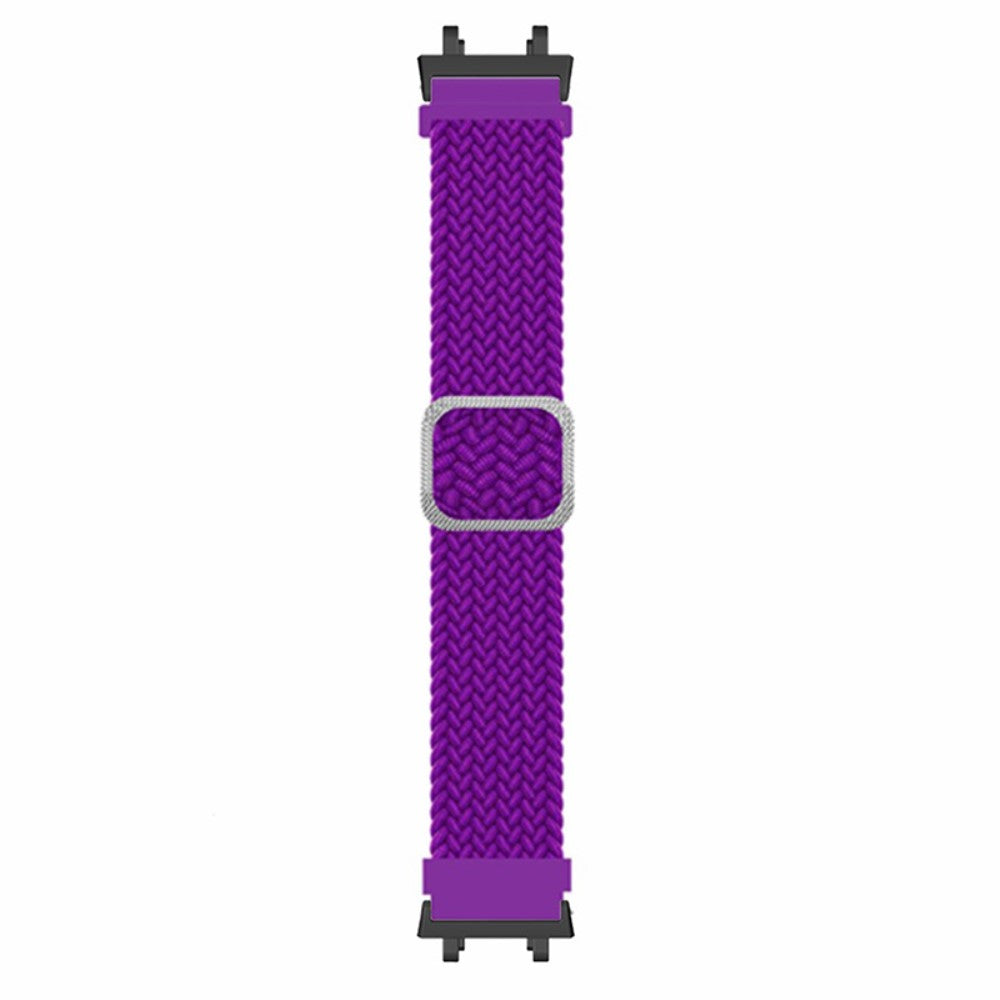 Rigtigt Godt Nylon Rem passer til Amazfit Active Edge - Lilla#serie_15