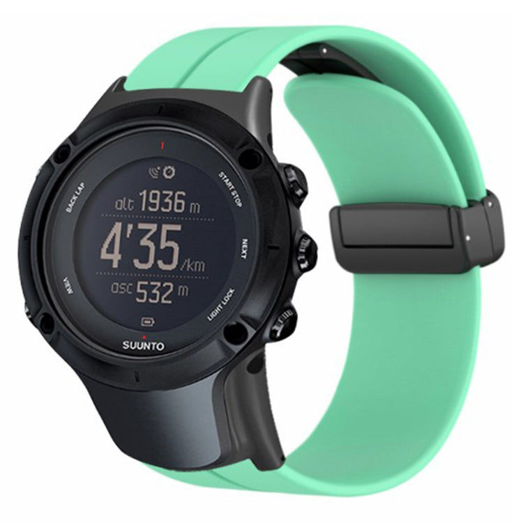 Rigtigt Flot Silikone Universal Rem passer til Suunto Smartwatch - Grøn#serie_3