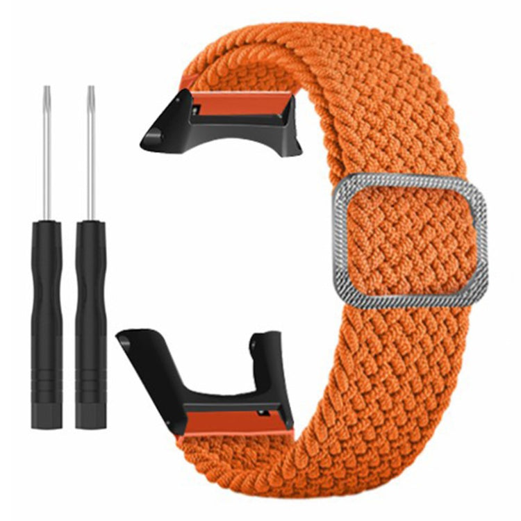 Glimrende Nylon Universal Rem passer til Suunto Smartwatch - Orange#serie_2