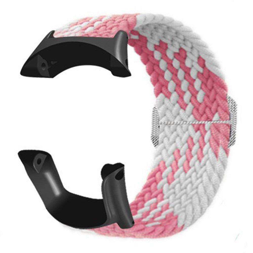 Glimrende Nylon Universal Rem passer til Suunto Smartwatch - Pink#serie_3