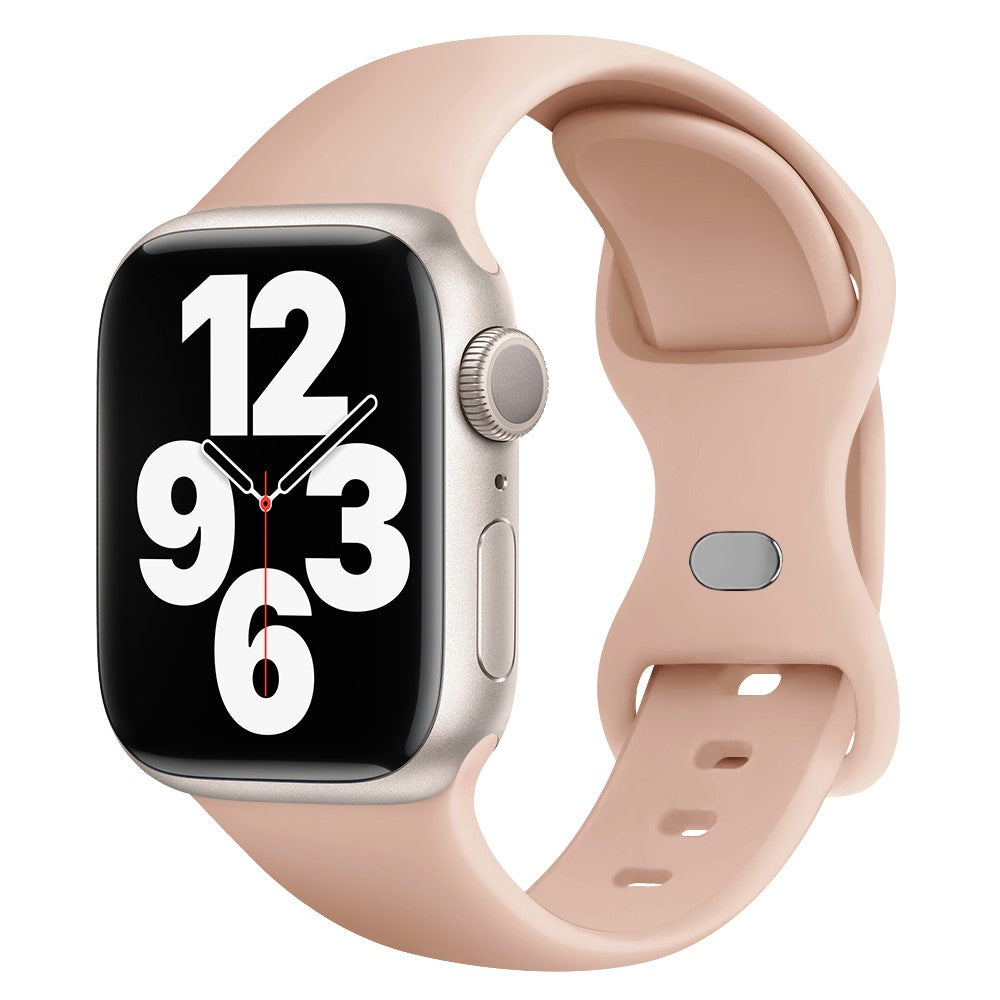 Flot Silikone Universal Rem passer til Apple Smartwatch - Pink#serie_3