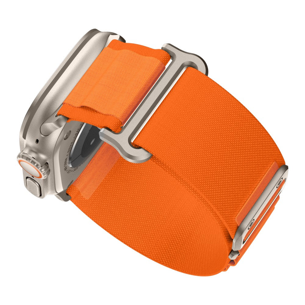 Nydelig Nylon Universal Rem passer til Apple Smartwatch - Orange#serie_2