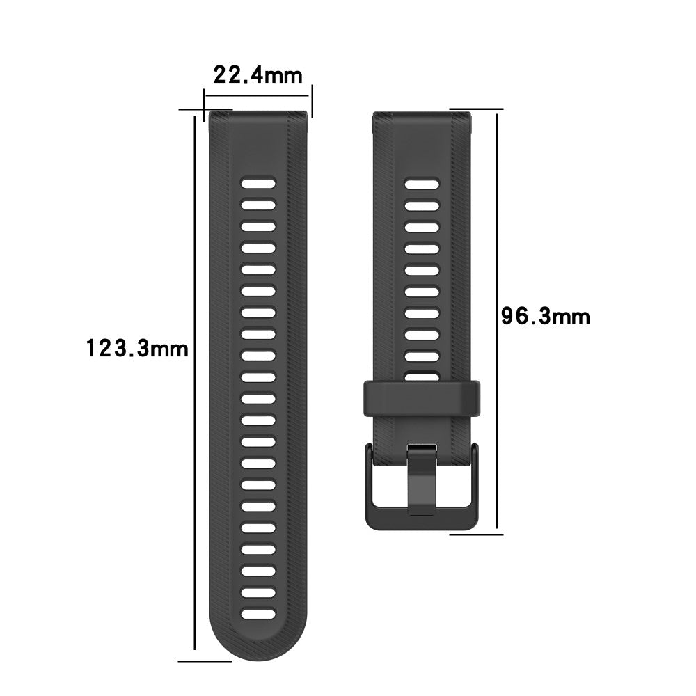 Garmin Forerunner 955 Silicone Watch Band Soft Sport Strap - Red#serie_4