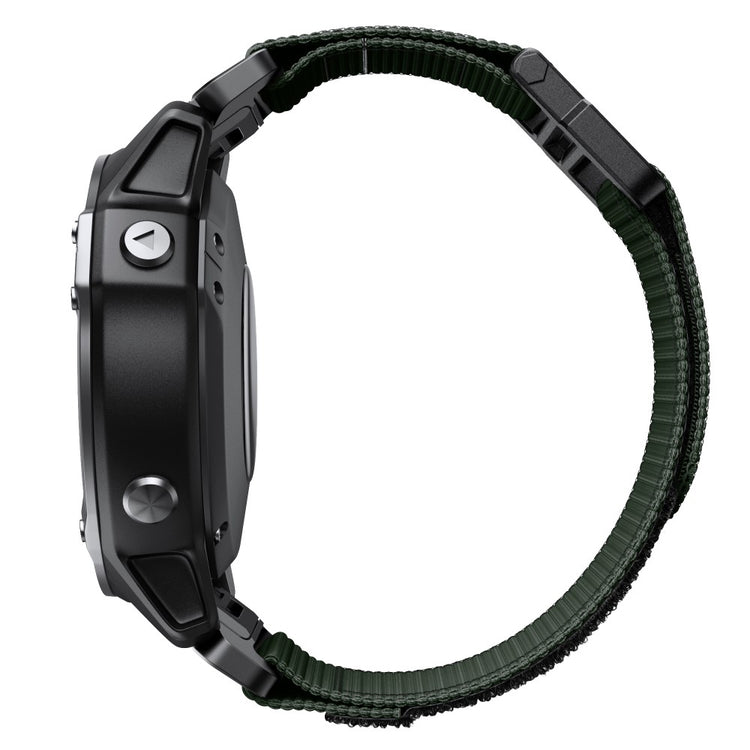 Vildt Fantastisk Nylon Universal Rem passer til Garmin Smartwatch - Grøn#serie_2