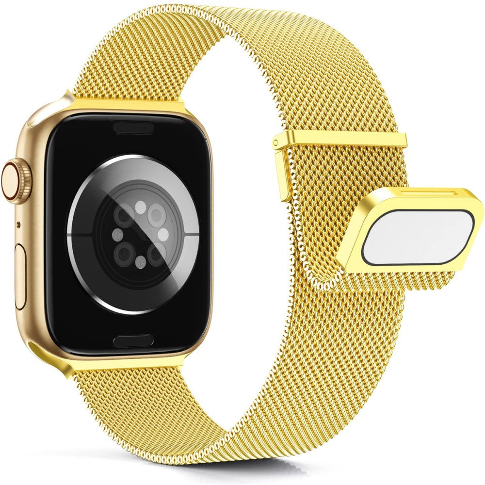 Super Elegant Metal Universal Rem passer til Apple Smartwatch - Guld#serie_3