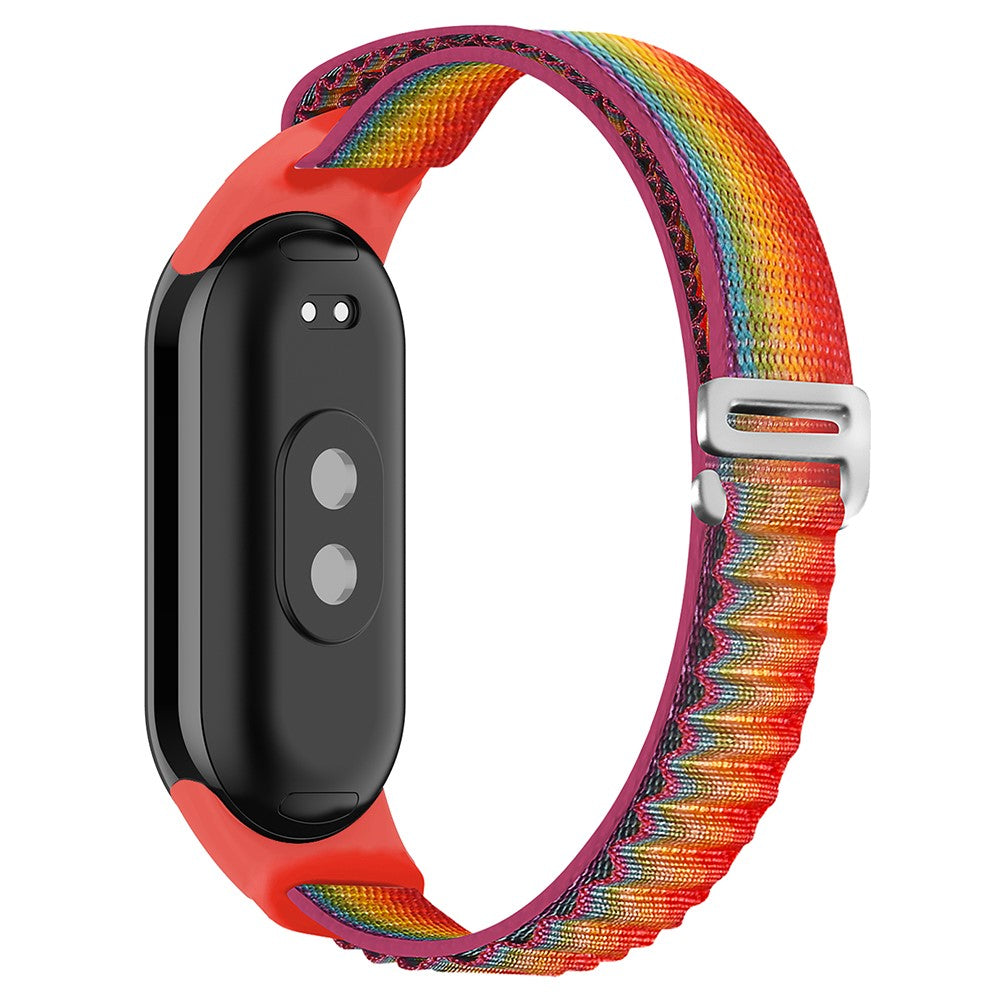 Super Godt Nylon Rem passer til Xiaomi Smart Band 8 - Flerfarvet#serie_1