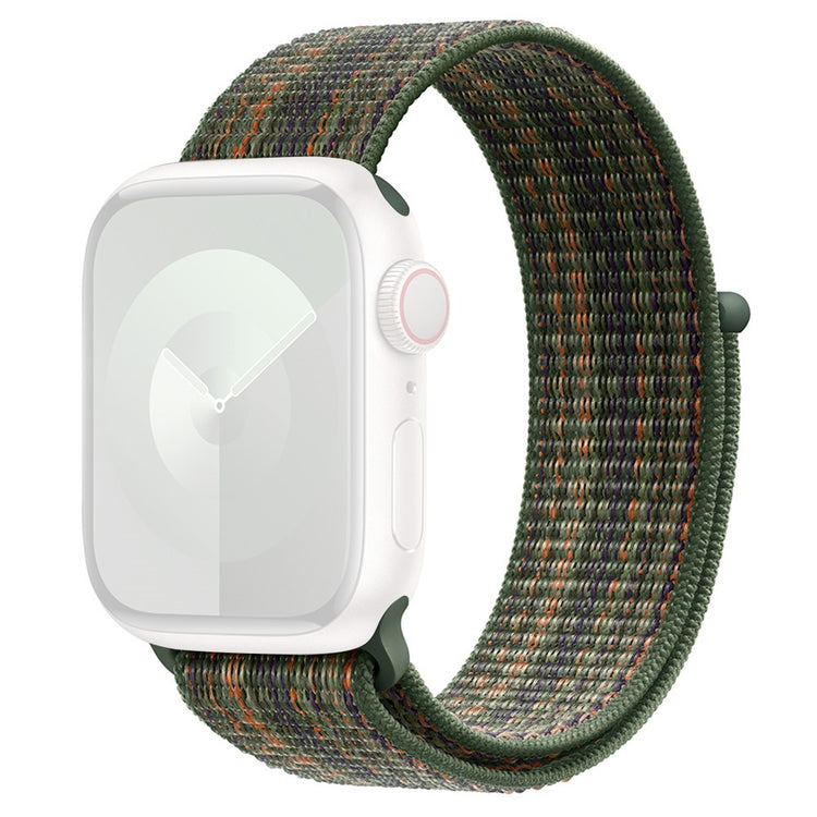 Super Smuk Nylon Universal Rem passer til Apple Smartwatch - Grøn#serie_1