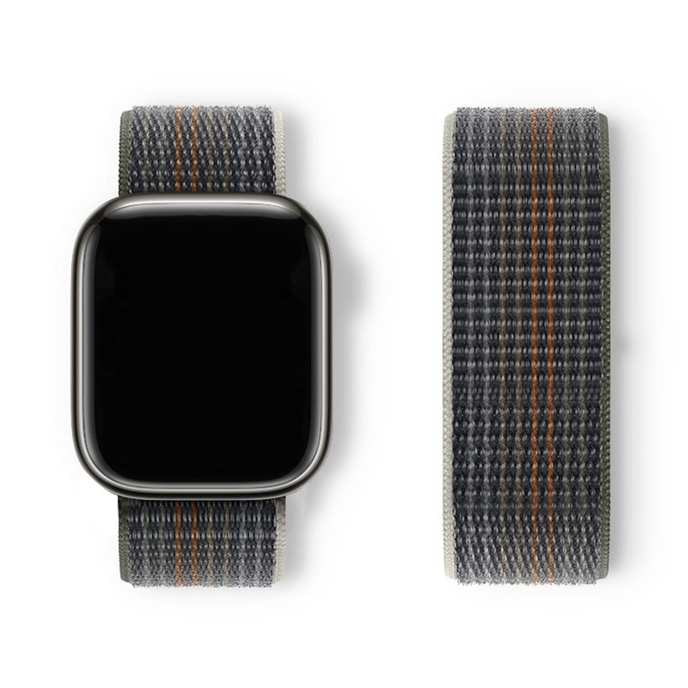 Super Smuk Nylon Universal Rem passer til Apple Smartwatch - Blå#serie_11