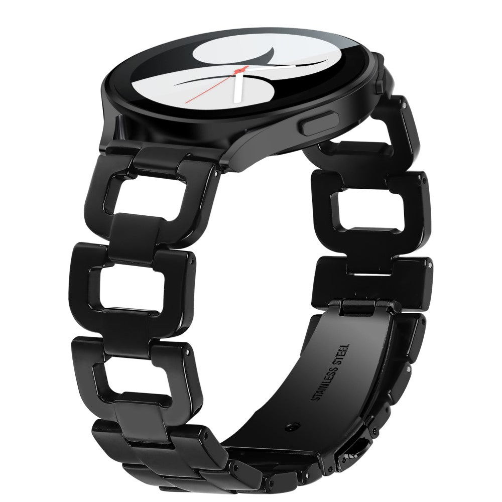 Pebble 2 \ 2 SE / Pebble Time Round Large Plastic Universel Strap - Black#serie_5