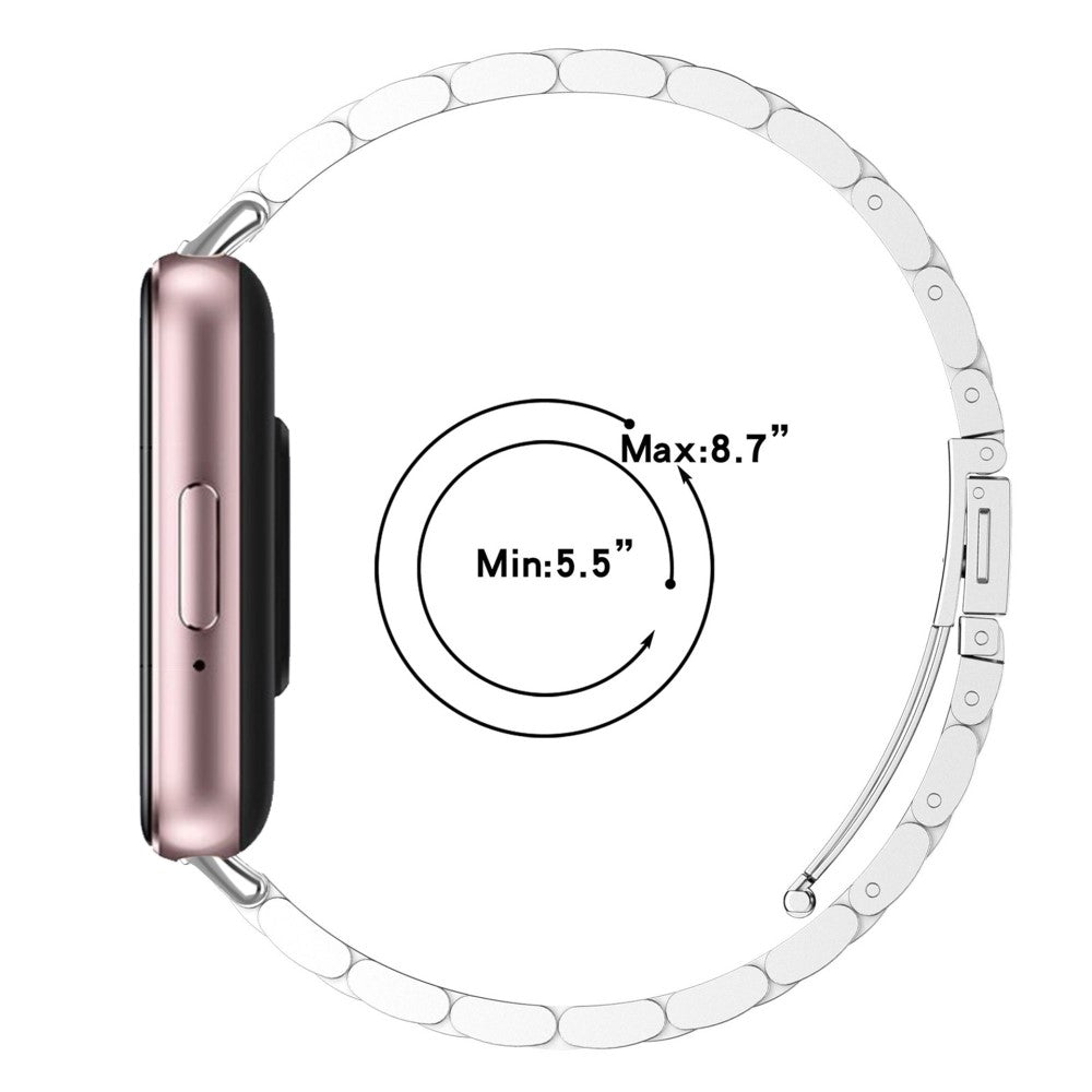 Super Sweet Samsung Galaxy Fit 3 Metal Strap - Silver#serie_2