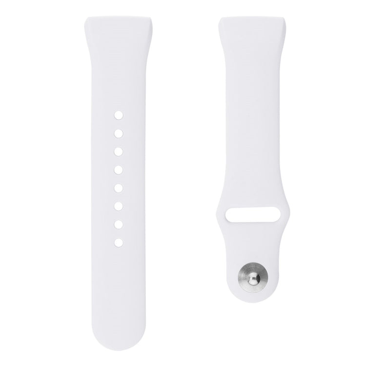 Fitbit Charge 3 / Fitbit Charge 4 Silicone Universel Strap - White#serie_2