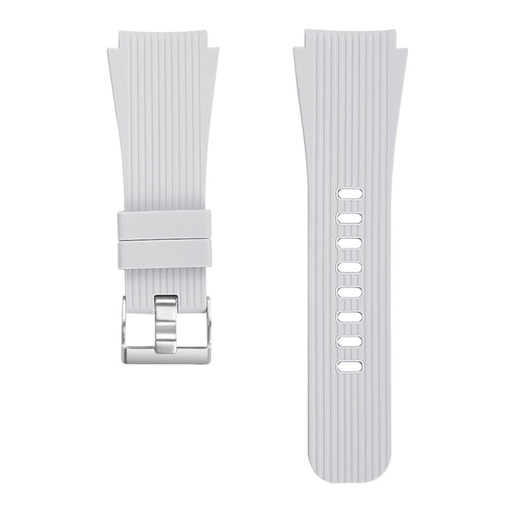 Mega Pleasant Smartwatch Silicone Universel Strap - Silver#serie_5