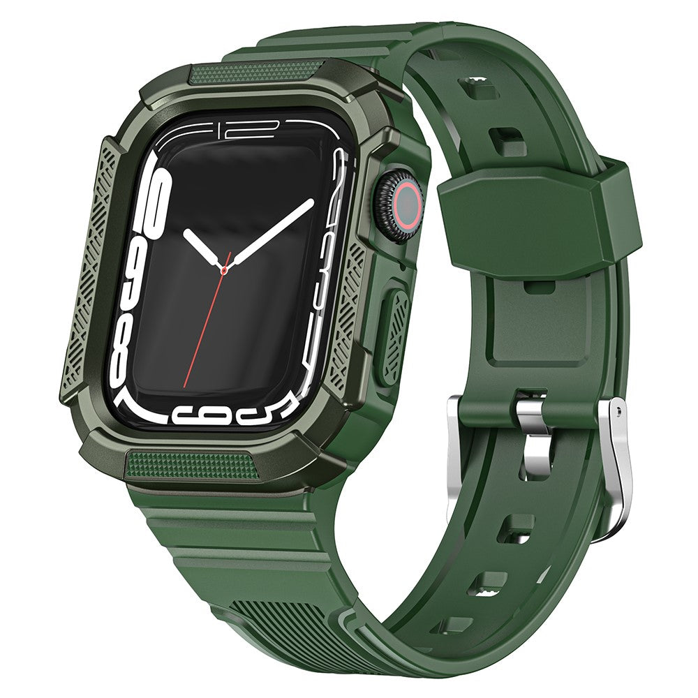 Remarkably Good Apple Smartwatch Silicone Universel Strap - Green#serie_8