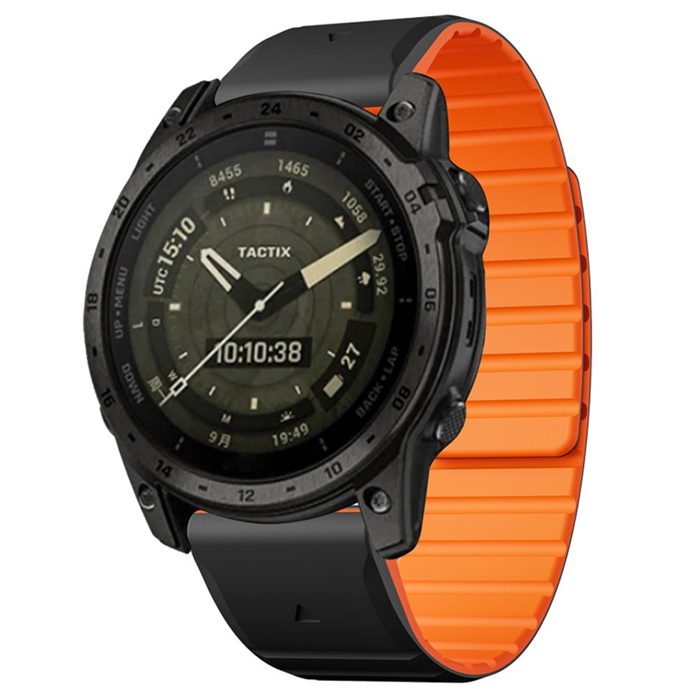 Absolutely Nice Garmin Smartwatch Silicone Universel Strap - Orange#serie_2