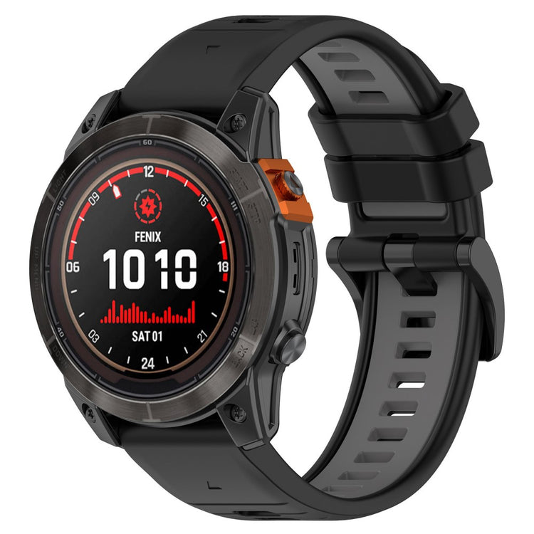 Super Sweet Garmin Smartwatch Silicone Universel Strap - Black#serie_5