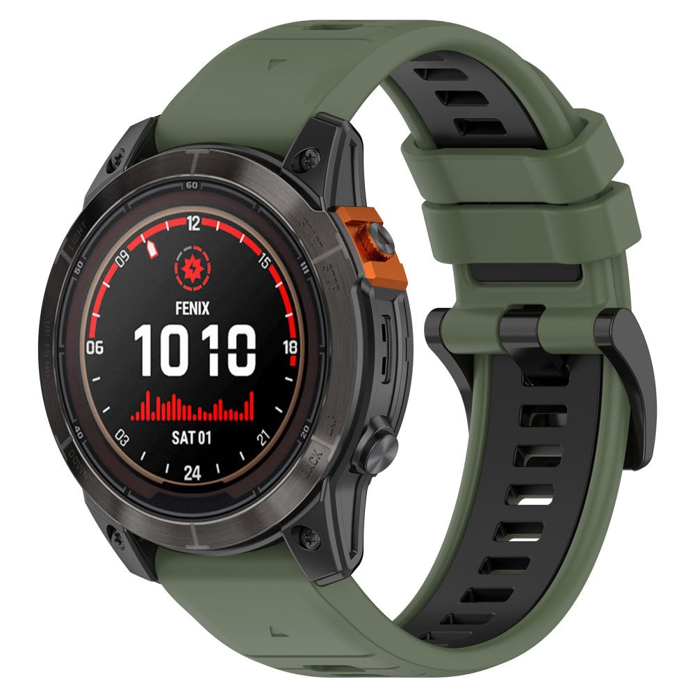 Very Pleasant Garmin Smartwatch Silicone Universel Strap - Green#serie_3