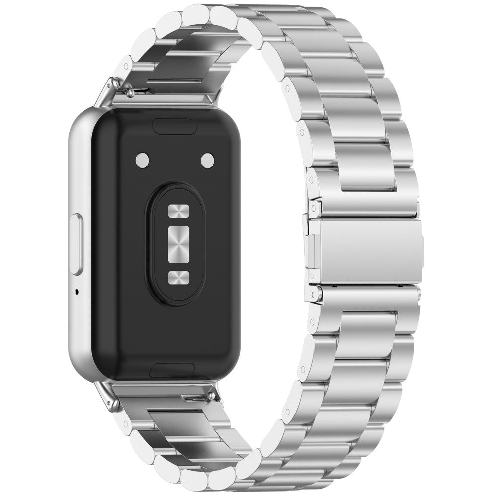 Remarkably Elegant Samsung Galaxy Fit 3 Metal Strap - Silver#serie_1