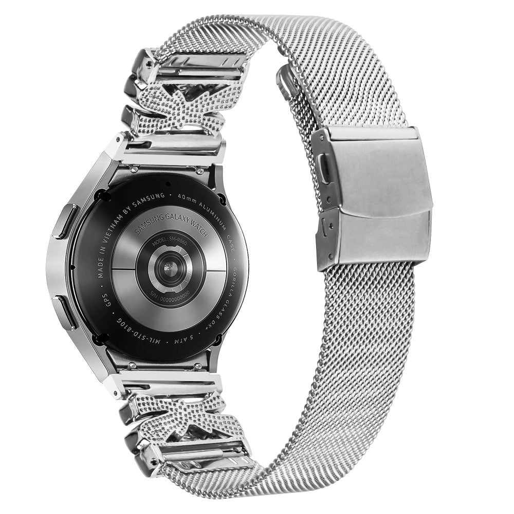 Timeless Samsung Smartwatch Metal Universel Strap - Silver#serie_139