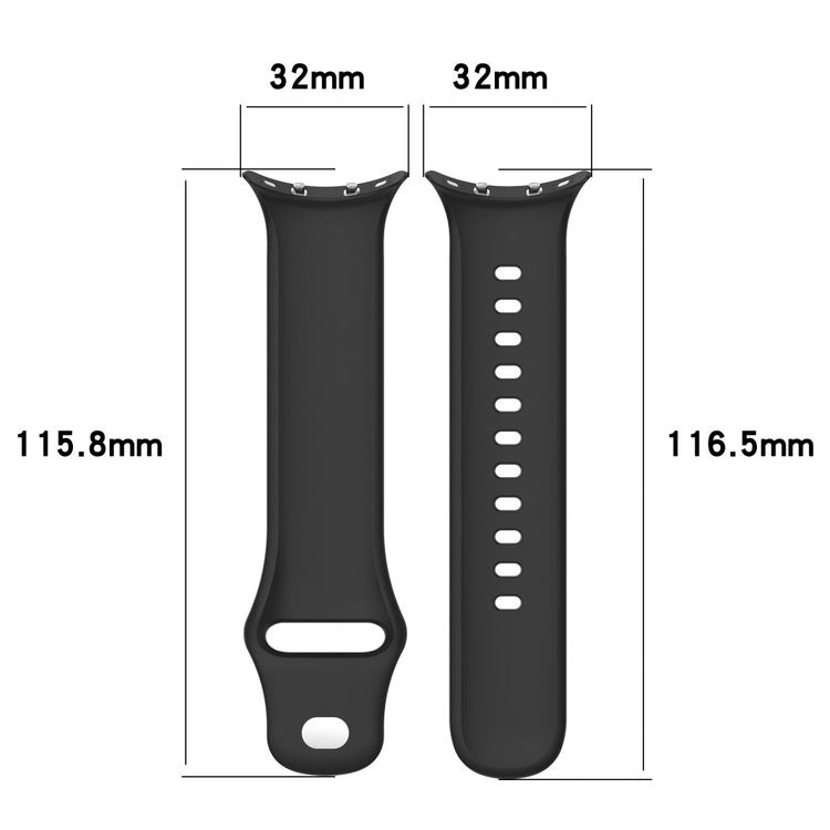 Vivo Watch 3 Silicone Watch Band Adjustable Wrist Strap Replacement - Yellow#serie_6