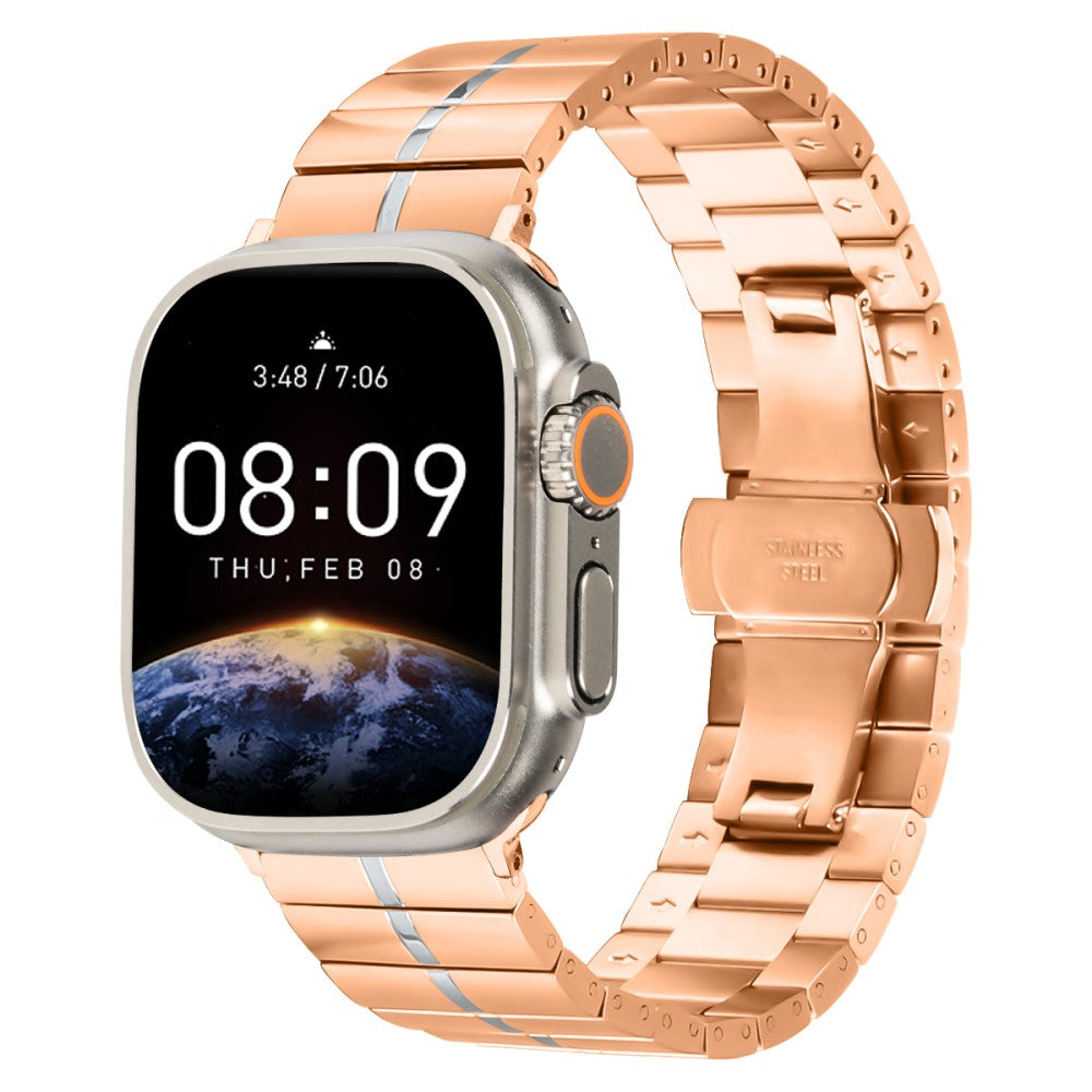 Remarkably Beautiful Apple Smartwatch Metal Universel Strap - Pink#serie_4