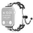 Herlig Apple Smartwatch Metall Og Strass Universal Reim
