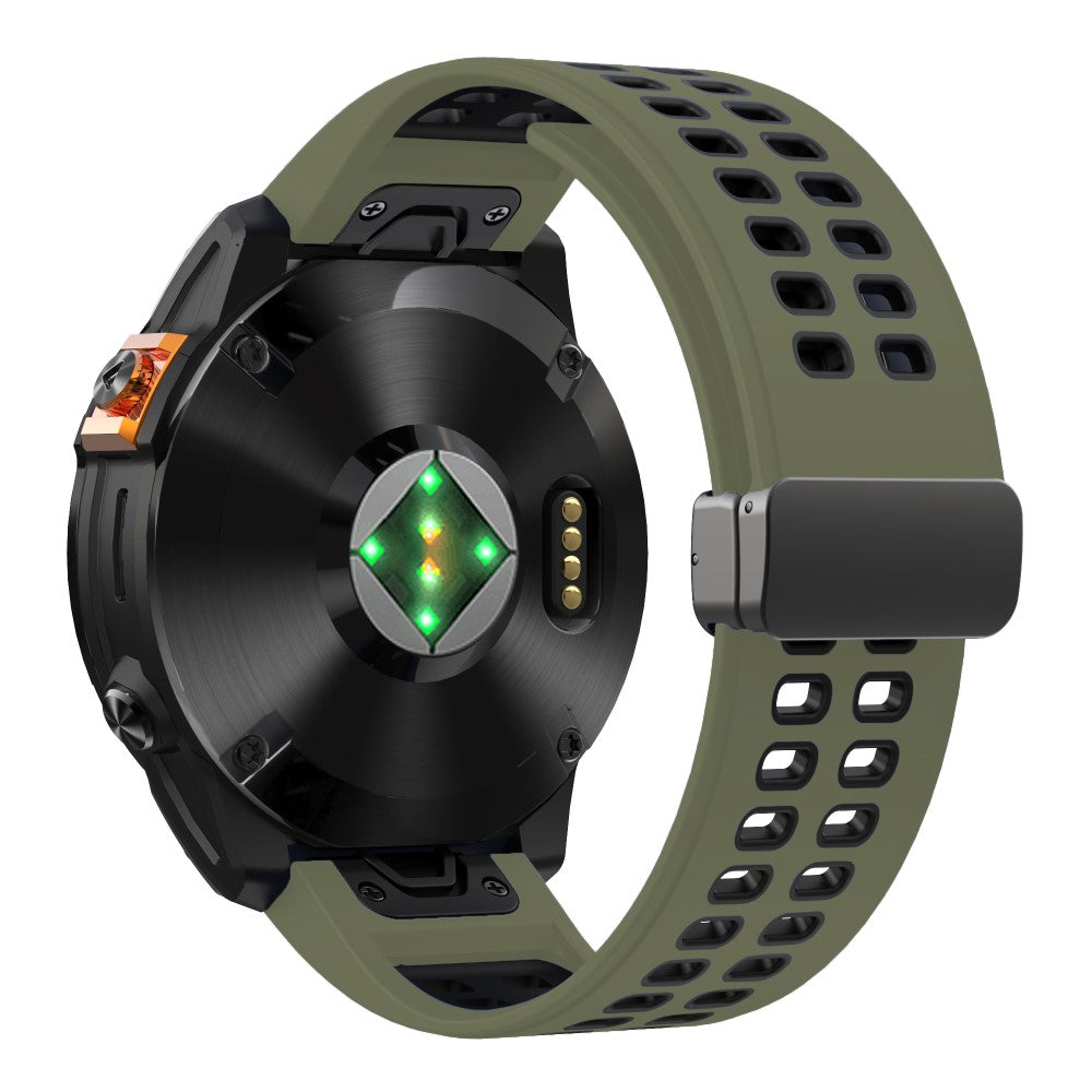 Very Nice Garmin Smartwatch Silicone Universel Strap - Green#serie_7