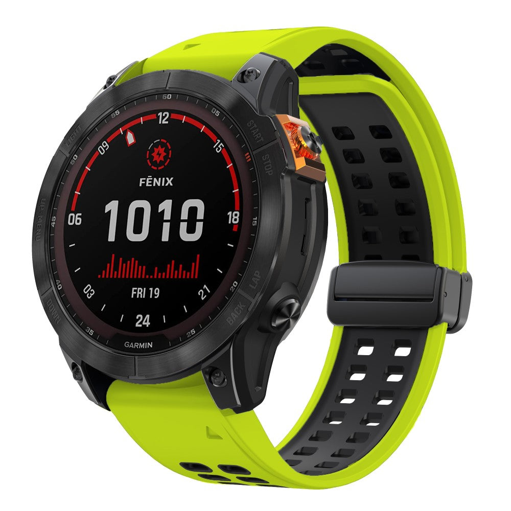 Very Nice Garmin Smartwatch Silicone Universel Strap - Green#serie_9