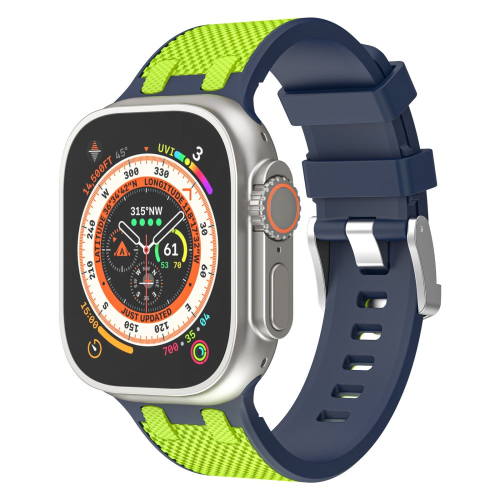 Mega Cool Apple Smartwatch Silicone Universel Strap - Green#serie_6