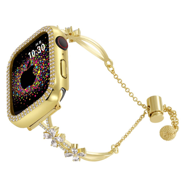 Absolutely Nice Apple Smartwatch Rhinestone Universel Strap - Gold#serie_2