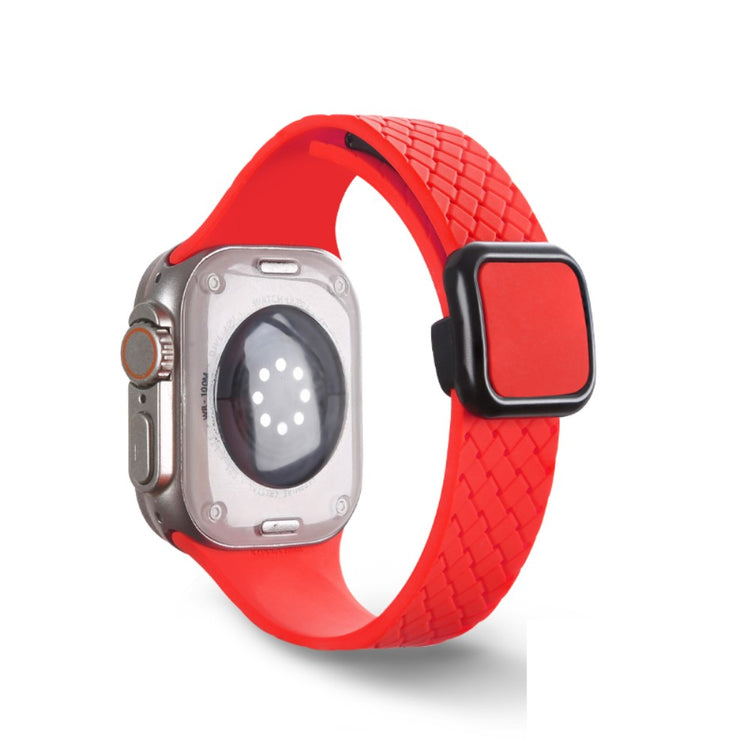 Comfortable Apple Smartwatch Silicone Universel Strap - Red#serie_8